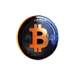 Floating card displaying crypto market analytics data visualization